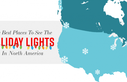 The Best Places To See The Holiday Lights in North America